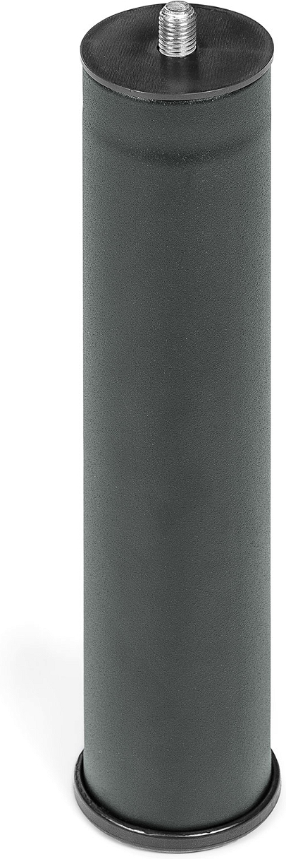 Senge- og sofaben Kave Home X sort metal 25x5x5 cm Ø10 gevind.