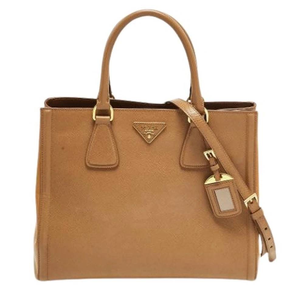 Prada Vintage Pre-owned Vintage Håndtaske - Vintage - Dame - Brun - ONE SIZE - Læder