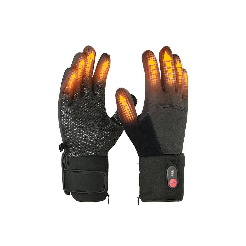 Genopladelige opvarmede handsker med fem fingre