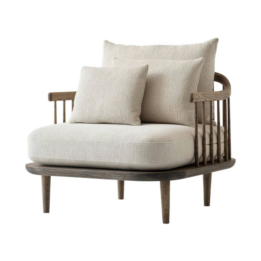 &Tradition Fly SC1 Lounge Chair Smoked Oiled Oak & Cifrado 0221