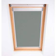 Bloc Skylight Rollo Für Velux Dachfenster Blockout, Zinn, F06, 93 x 48 cm