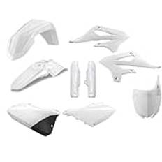 POLISPORT 91284 – Polisport MX plast replika kit för dem som letar efter OEM-kvalitet för motorcyklar Yamaha i vit färg