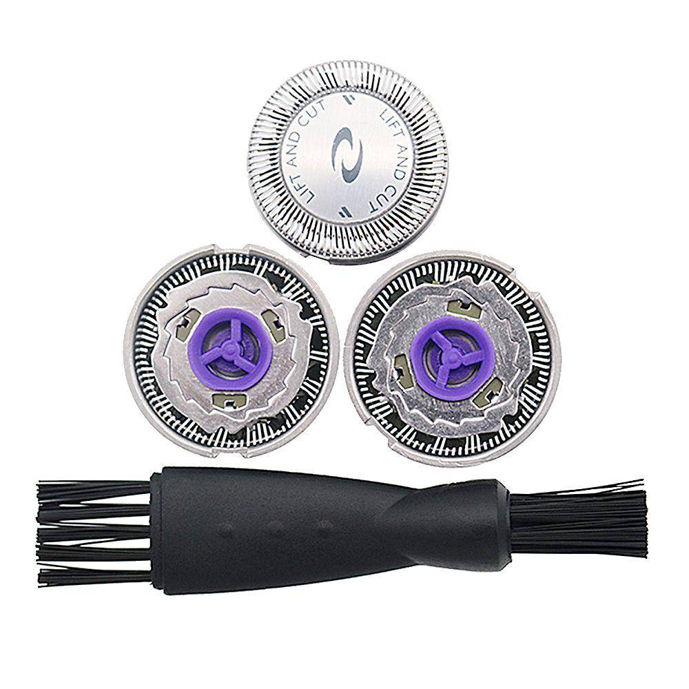 Philips Norelco HQ3 HQ4 HQ55 HQ56 HQ6900 HQ6868 HQ5812 HQ6874 MSOR Ersättningsrakhuvud för Rakapparater gray