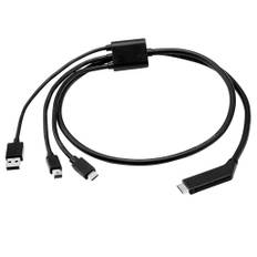 HP Reverb G2, USB B, USB A/Mini-USB B, 1m - Svart
