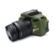 Canon EOS 600D/650D/700D blød silikone etui - Camouflage