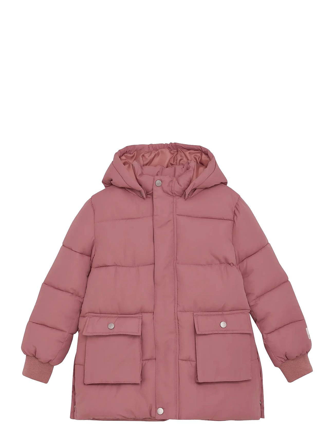 MINYMO Quilted Long Jacket | Pink | 104