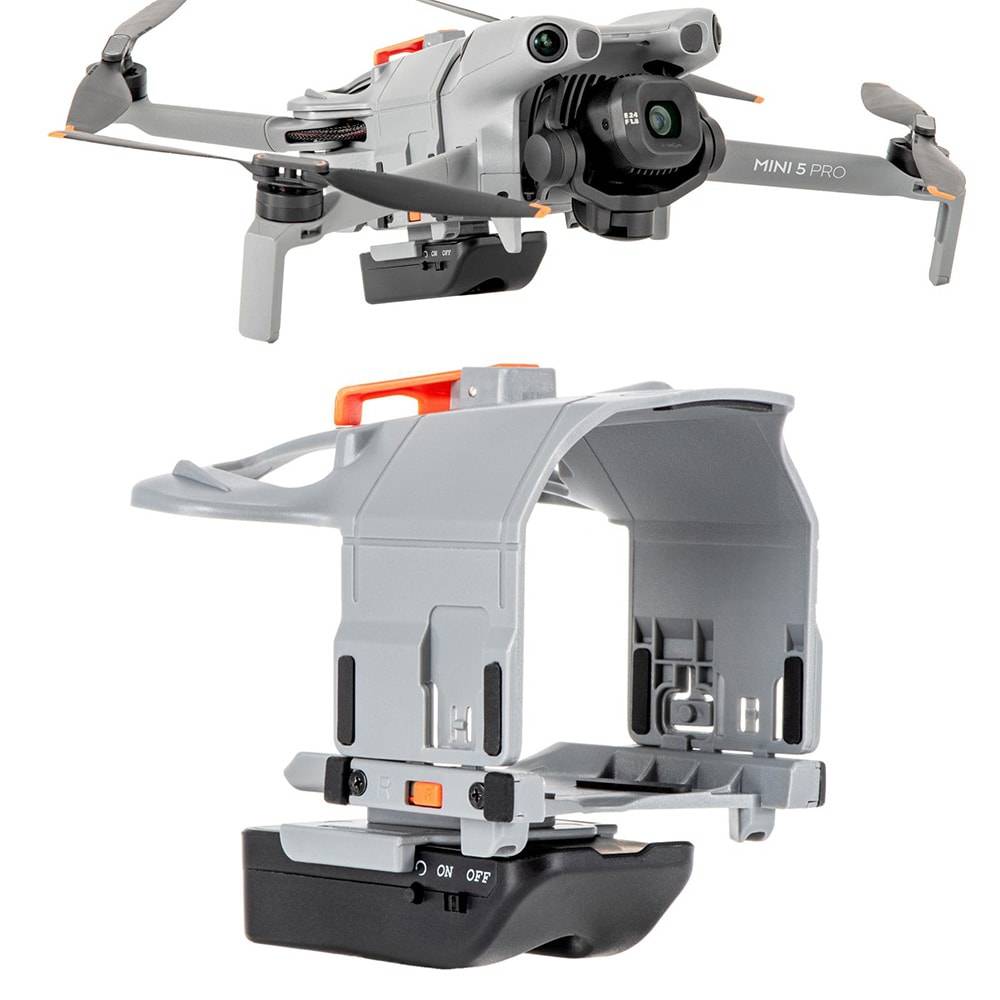Airdrop-system til DJI Mini 5 Pro / nyttelastudløser / droppemekanisme til drone