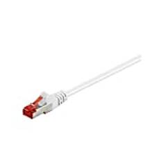 Goobay 95521 CAT 6 patchkabel, S/FTP (PiMF), vit