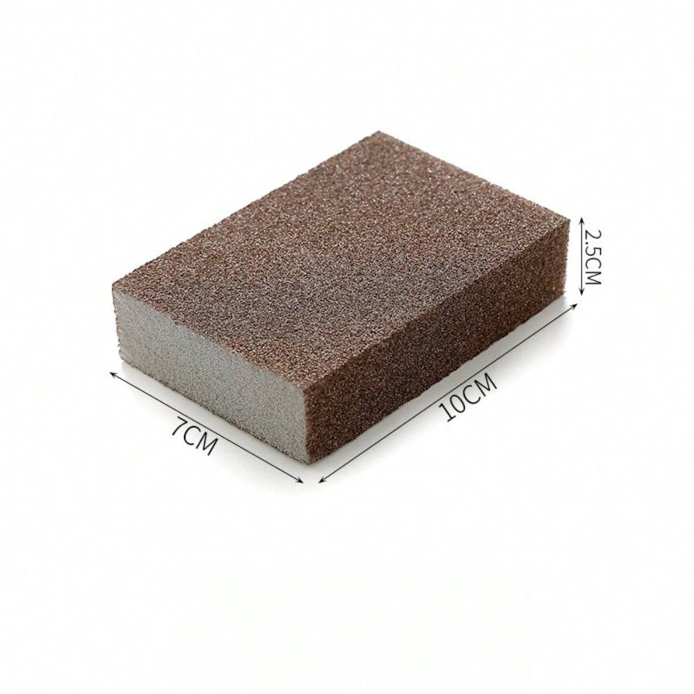 [Diamond Sponge Brush] 1pcs, Diamond Sponge Cleaning Brush, Pot Bottom Cleaning Sponge, Rust Remover Sponge, Dish Sponge Block 1pcs