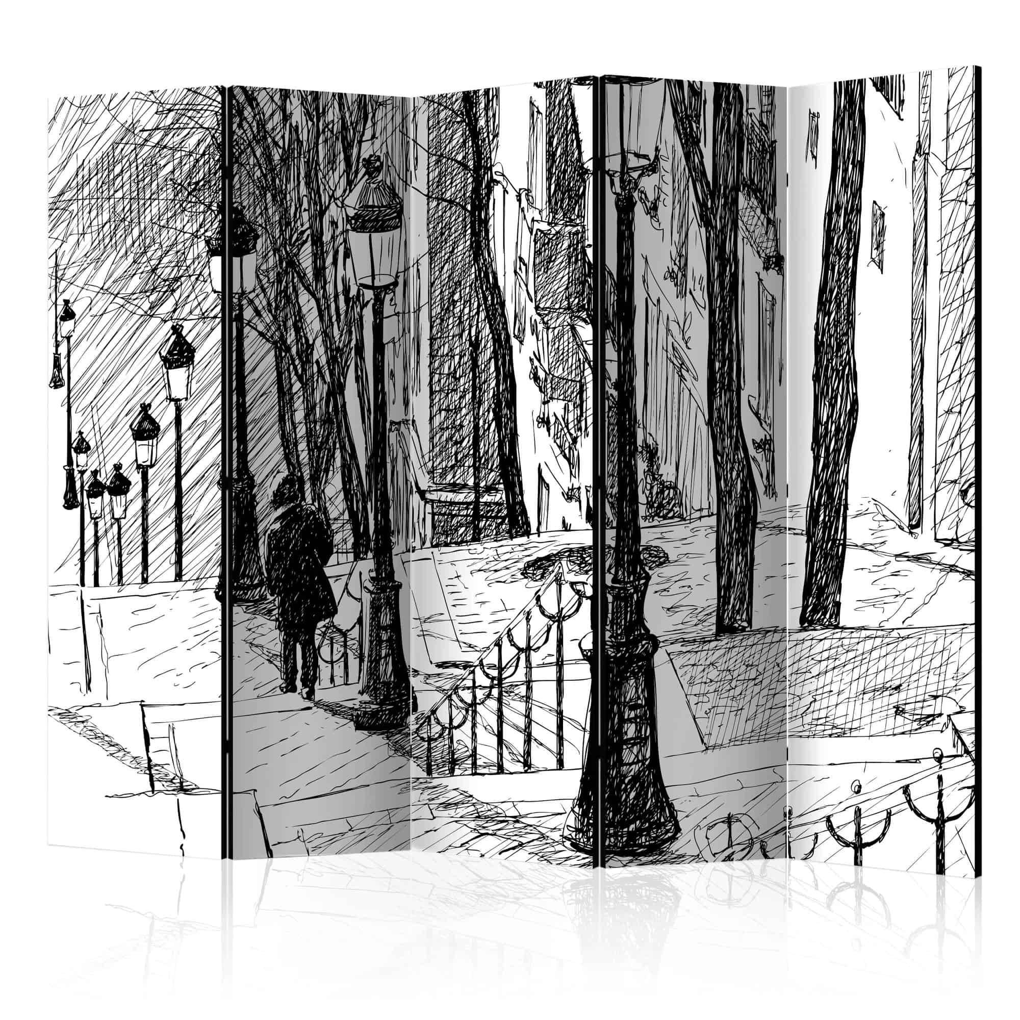 Skærmvæg stairs - Montmartre II