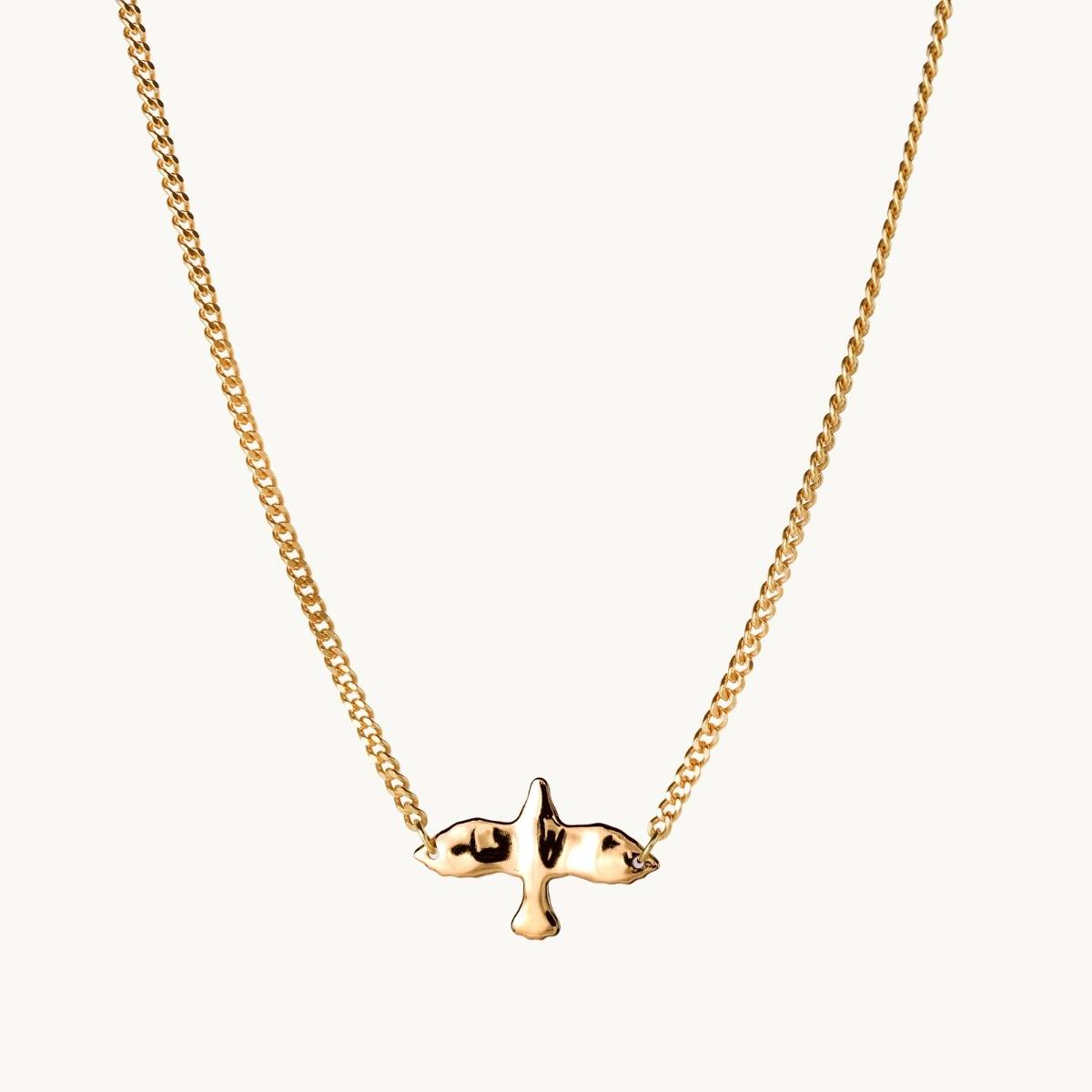 Emma Israelsson Organic Dove Curb Halsband Guld
