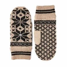 HESTRA Isvik Mitt vanter - beige / sort - 6 / beige