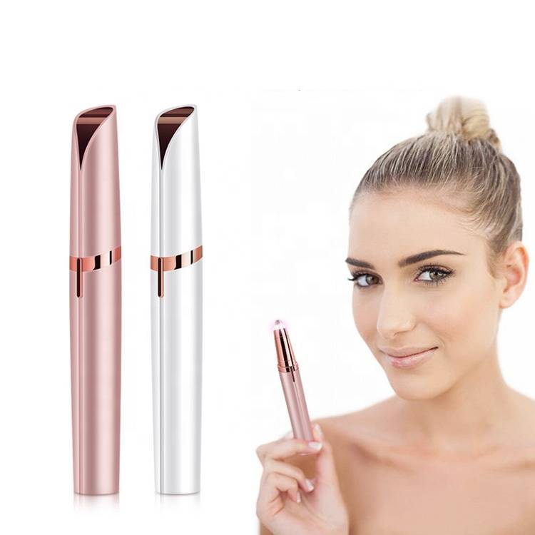 Shipping saving Portable eyebrow trimmer electric Hair Remover Facial Hair Trimmer for Women Electric Eyebrow Trimmer Epilator