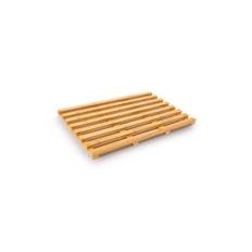 Trämatta av bambu