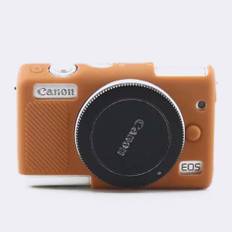Canon EOS M100 kamera beskyttelsesetui i silikone - Brun