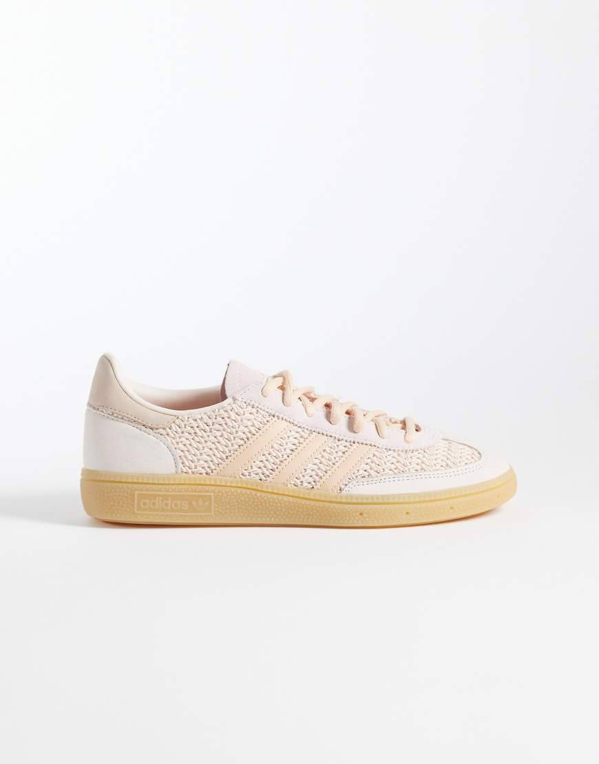 adidas Originals - Handball Spezial - Babylyserøde hæklede sneakers - 35 1/3