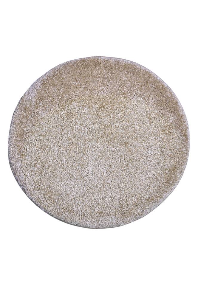Mattbolaget Super Shaggy tæppe beige Ø80 cm