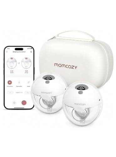 Momcozy elektrisk bröstpump M5Smart grå