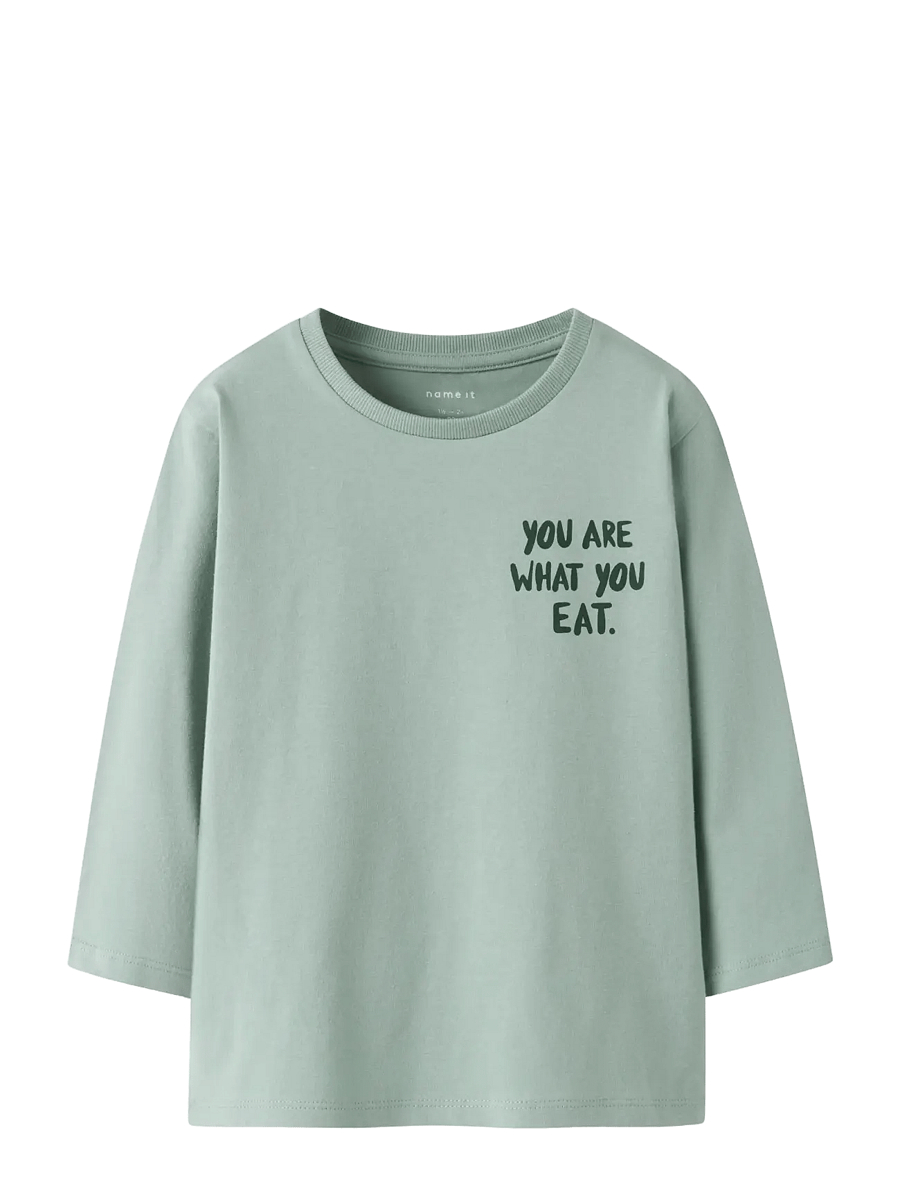 name it Nmmnoah Ls Nreg Top Box - Green - 92