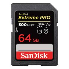 SANDISK SDXC Extreme Pro 64GB 300MB/s UHS-II V90