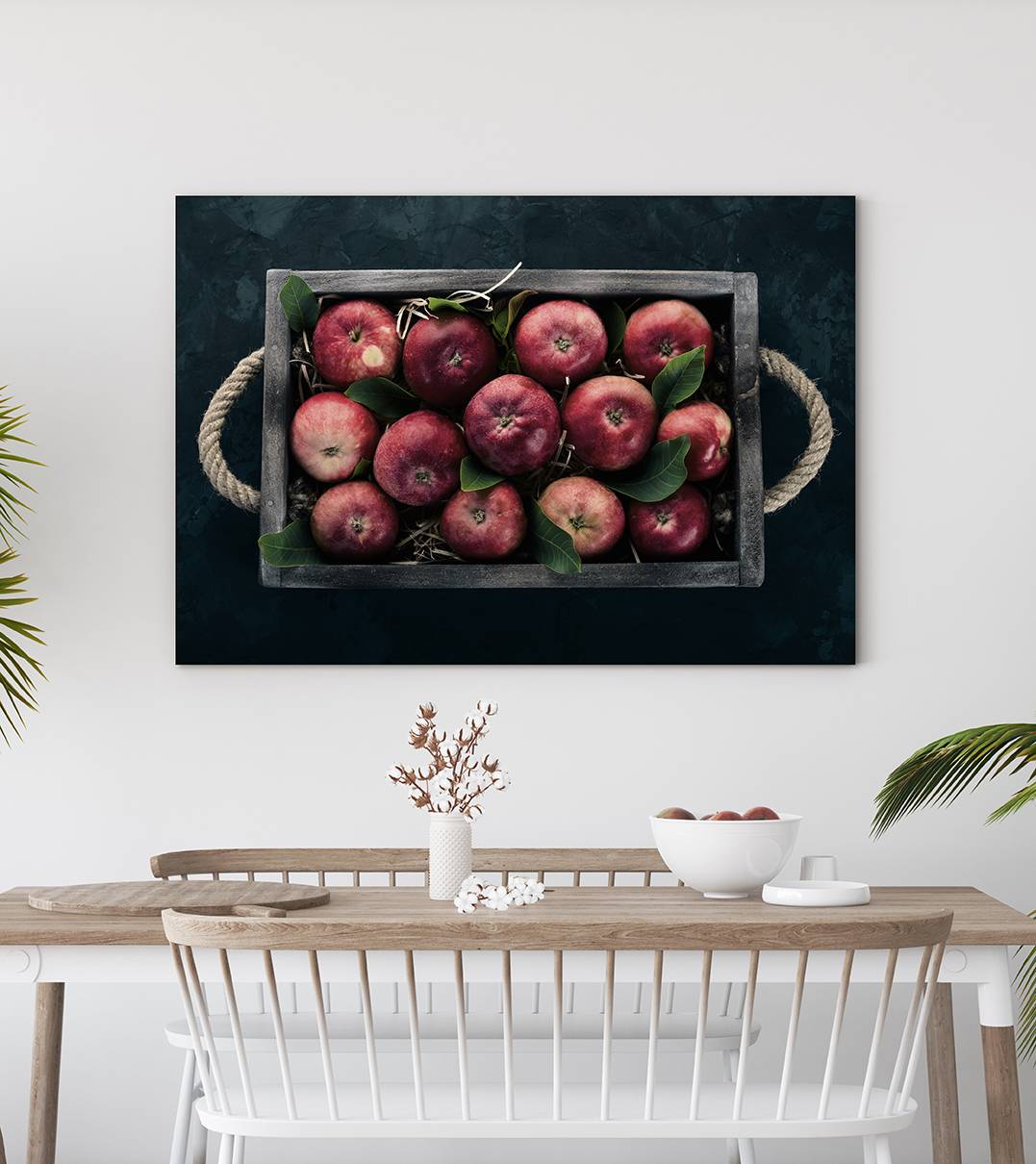 Ljuddämpande tavla - Fresh Red Apples