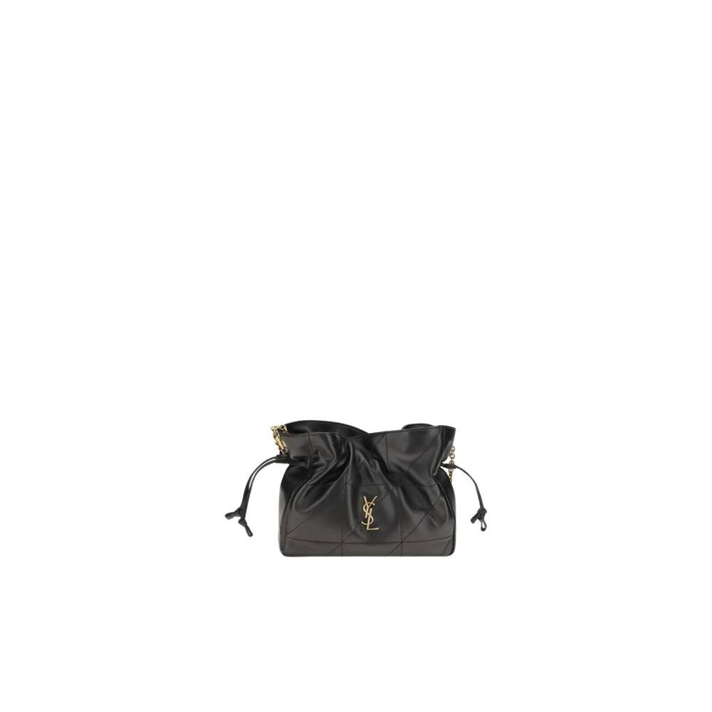 Saint Laurent Jamie Shoulder Pouch - Tasker - Dame - Sort - ONE SIZE - Uld