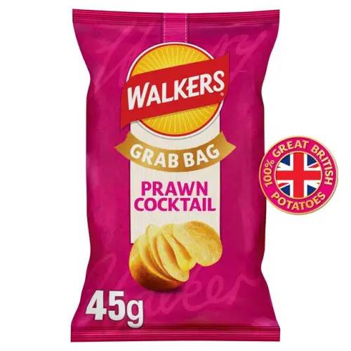 Walkers Chips Prawn Cocktail 45g (BF: 2026-08-08)