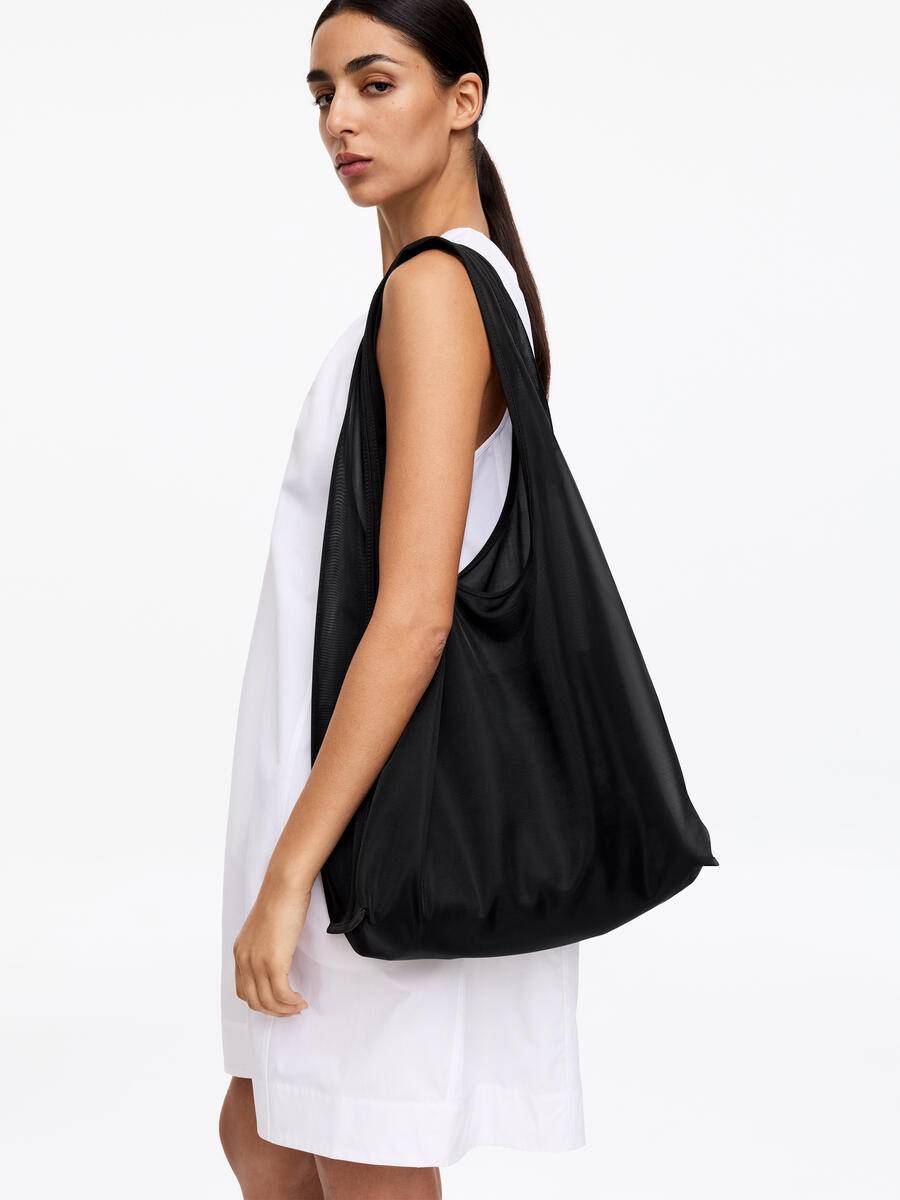 ARKET Mesh Tote Bag -Black, ONESIZE