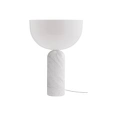 Kizu Table Lamp Small - White Marble