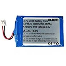 DC 3,7 V 1 500 mAh LiPo-batteri för Sony PS4-styrenhet batteribyte (CUH-ZCT1U, CUH-ZCT1E, CUH-ZCT1A, CUH-ZCT1A, CUH-ZCT1H, 2015 och tidigare modeller), duascock 4, Playstation 4, lip1522, gen 1