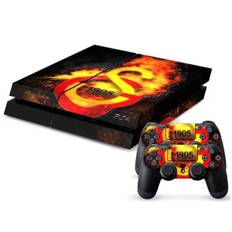 PS4 skin til konsol og to controllere. Galatasaray.