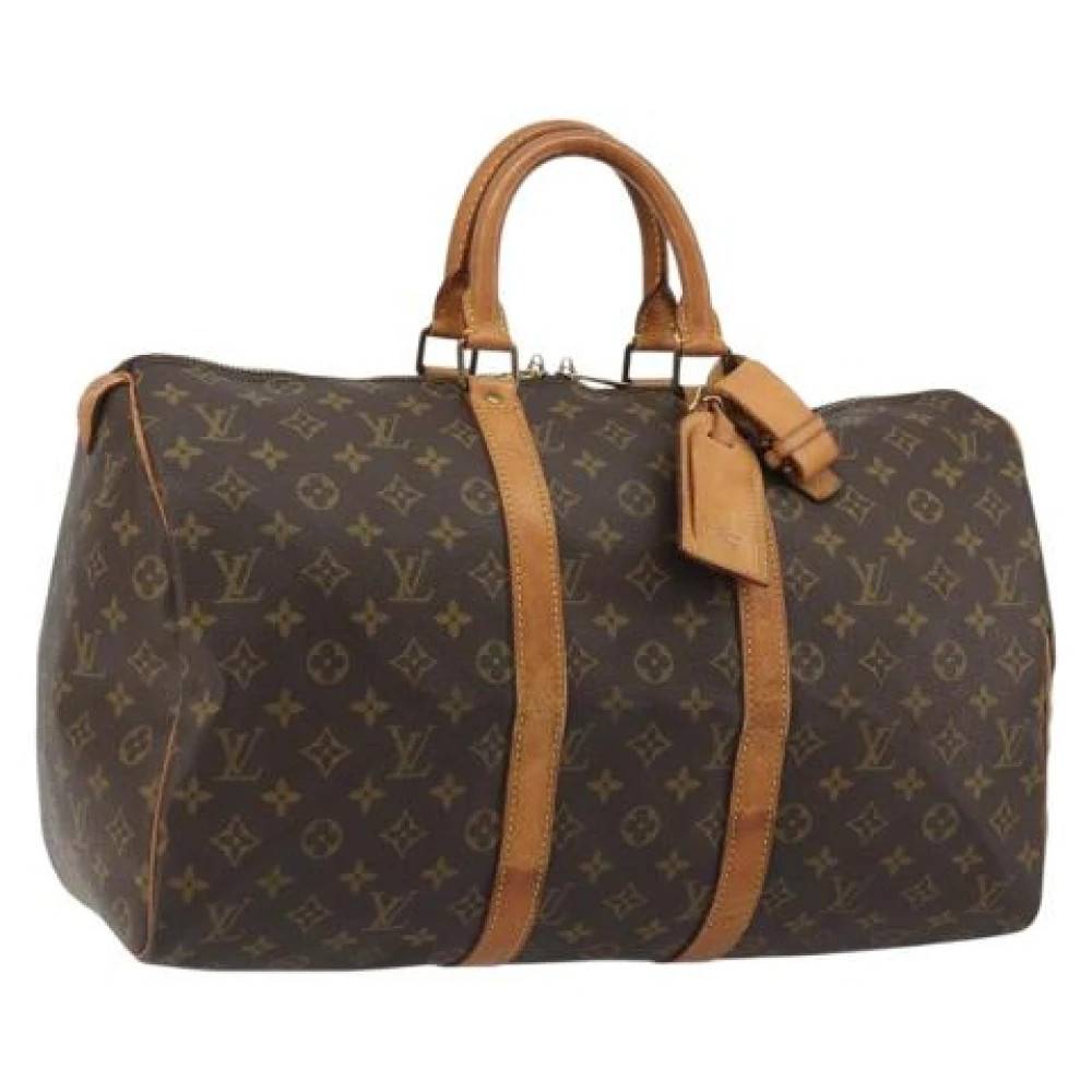 Louis Vuitton Vintage Pre-owned Boston Bag - Vintage - Dame - Brun - ONE SIZE - Uld