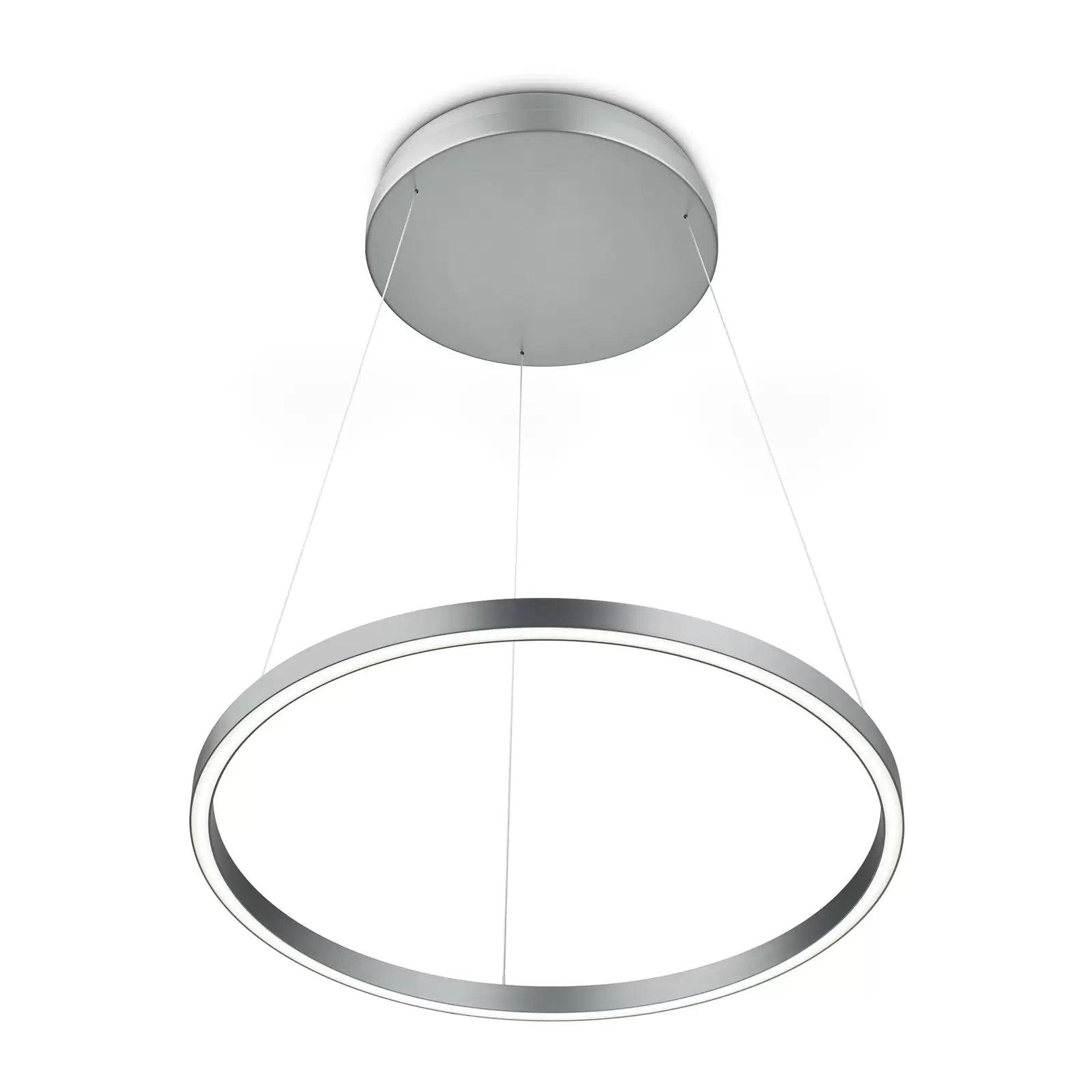 Lisa pendel fra Knapstein - Mat nikkel / Ø 60 cm