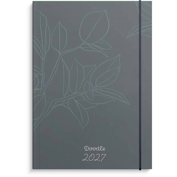 Kalender Burde Doodle inbunden 2027