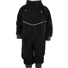 Lindberg Babys' Stormy Baby Overall Windfleece Black, 98