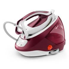 Tefal GV9220 ångstrykjärnsladdare 2600 W Durilium AirGlide Autoclean soleplate Burgundisk, Vit