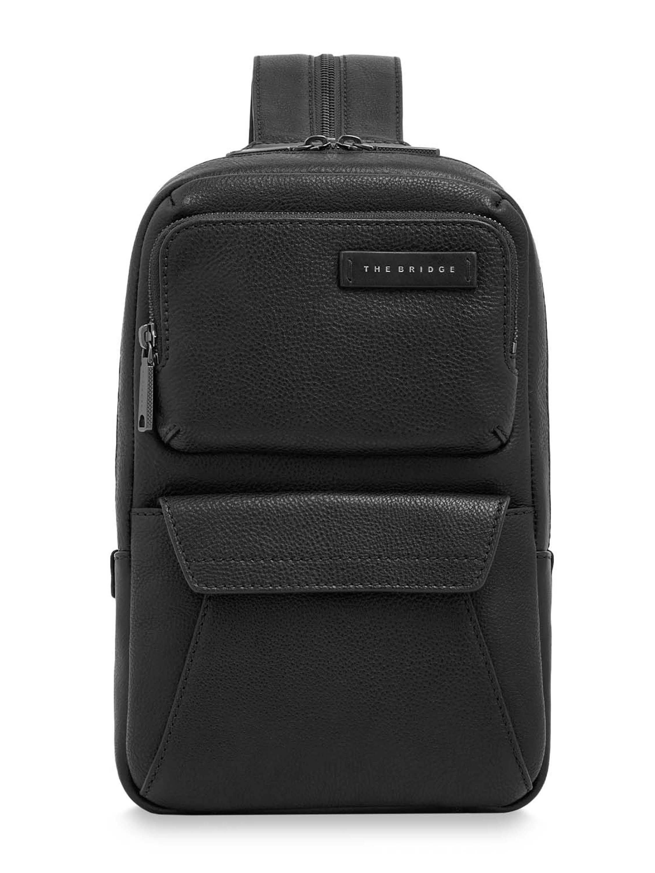 The Bridge Ludovico Crossbody taske Læder 18 cm  Sort