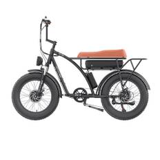 GOGOBEST GF750 Elcykel för alla terränger för vuxna, 2×1000W, 48V 17.5Ah, Shimano 7-växlad, 200 kg maxlast, Keteles elcykel i retrostil 17.5Ah+oil disc brake