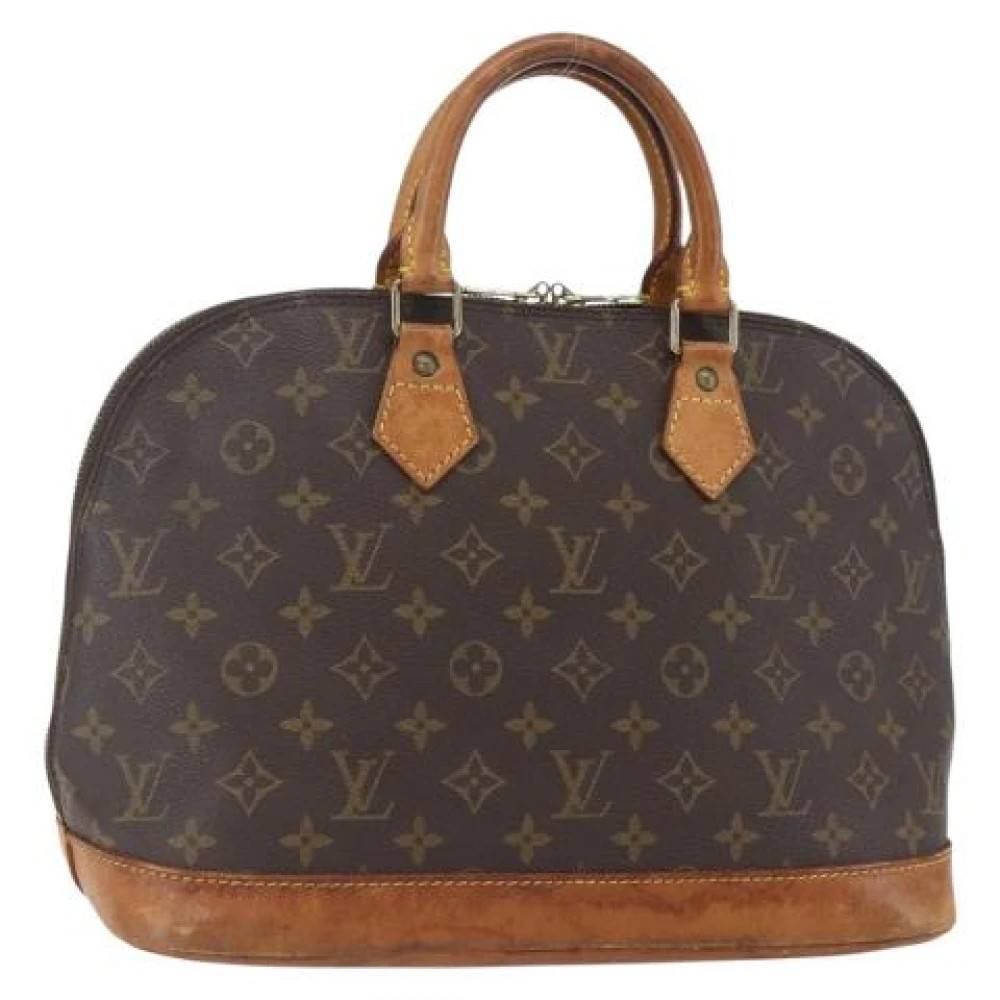 Louis Vuitton Vintage Pre-owned Canvas Håndtaske - Vintage - Dame - Brun - ONE SIZE -