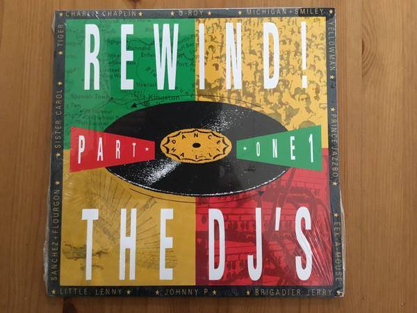 LP Record VARIOUS - Rewind The DJ's Part One RAS3065 Real Authentic 1990 US Reggae, Ska & Dub Used