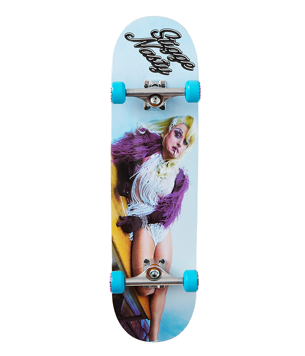 Billie Skateboard, Complete Board - WHITE