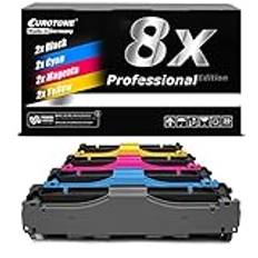 E.T. Toner 8X kompatibel med HP LaserJet Pro 400 färg M451 M475 ersätter CE410X-13A 305A 305X