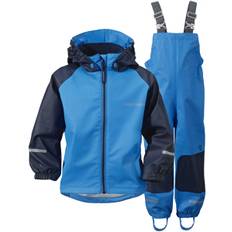 Stormman Kids Set Sharp Blue Lättfodrat Regnset Barn