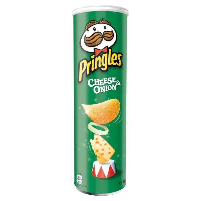 Pringles Cheese&Onion.