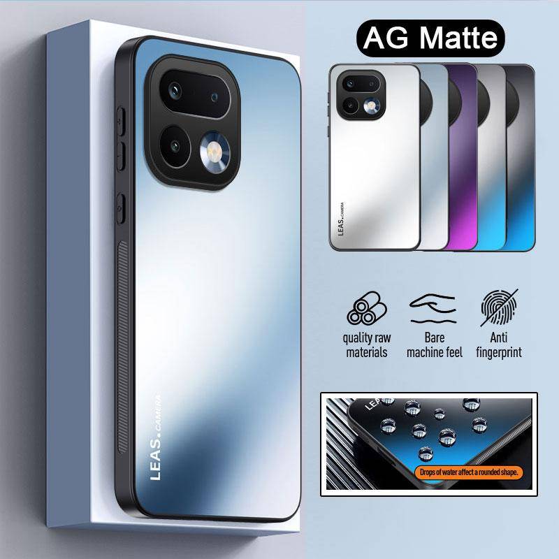 Stötsäkert Matt Fodral för Realme 16 Pro Plus Frostat Hårt Bumper Bakre Skyddsskal för Realme 16Pro + Fingeravtryckståligt orange