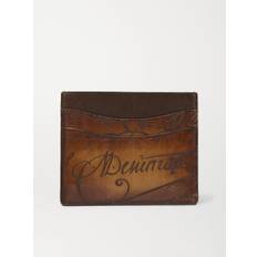 Berluti - Bambou Leather Cardholder - Men - Brown