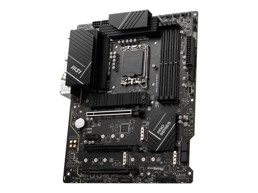 MSI PRO Z790-P WIFI - Moderkort - ATX - LGA1700-uttag - Z790 Chipuppsättning - USB-C Gen 2x2, USB 3.2 Gen 2, USB 3.2 Gen 1, USB-C Gen2 - 2.5 Gigabit