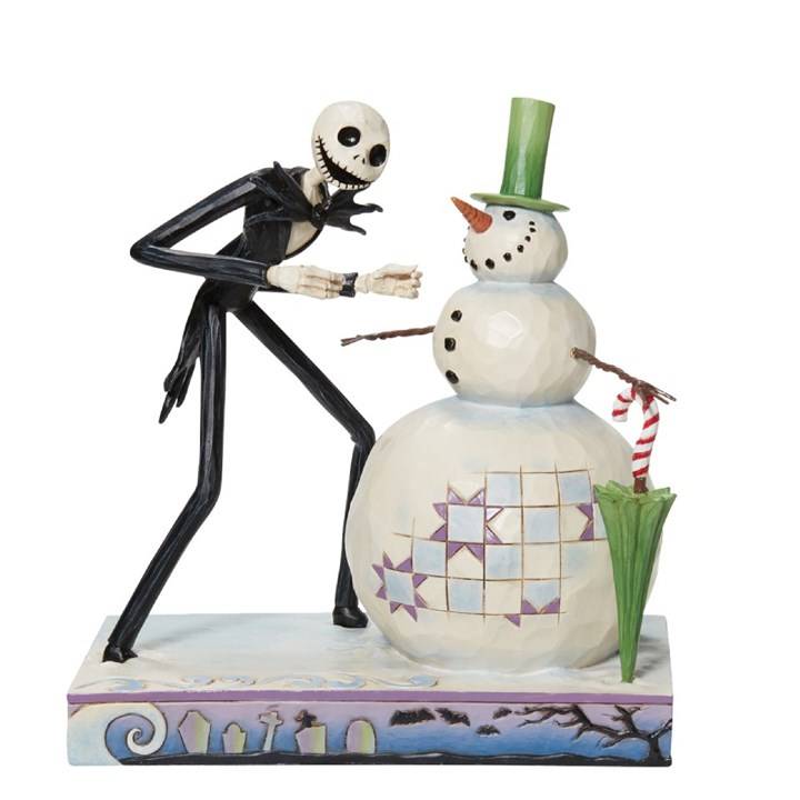 Disney Traditions 6013056 Jack Discovering A Snowman - P01523