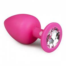 EasyToys - Plug à diamant taille L - Rose