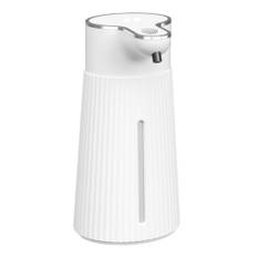 Automatisk flydende sæbedispenser med sensor til bad/køkken 400ml - Hvid